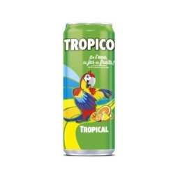Tropico Tropical 33cl - Pack de 24 – Boisson Sans Bulles pour Pros | H.T.S. Halal Traders & Services