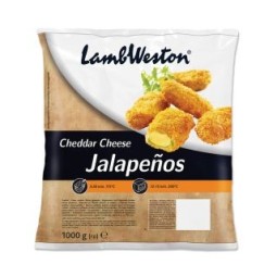 Lambweston Cheddar Jalapeños Vert - Pack de 1kg – Alliance épicée et crémeuse | H.T.S. Halal Traders & Services