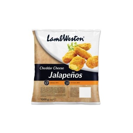 Lambweston Cheddar Jalapeños Vert - Pack de 1kg – Alliance épicée et crémeuse | H.T.S. Halal Traders & Services