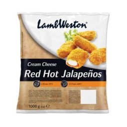 Lambweston Cheddar Jalapeños Rouge - Pack de 1kg – Alliance épicée et crémeuse | H.T.S. Halal Traders & Services
