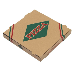 Boîte à Pizza Kraft 50 cm x 50 | H.T.S Halal Traders & Services