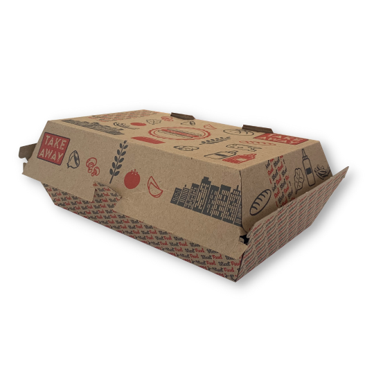Box Sandwich  HP3 – Carton EPP x 100 | H.T.S - Halal Traders & Services