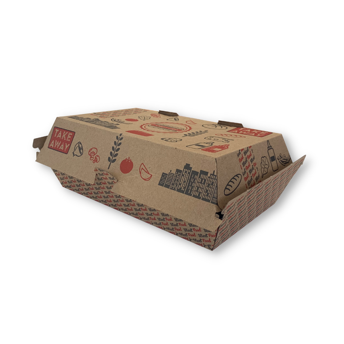 Box Sandwich  HP3 – Carton EPP x 100 | H.T.S - Halal Traders & Services