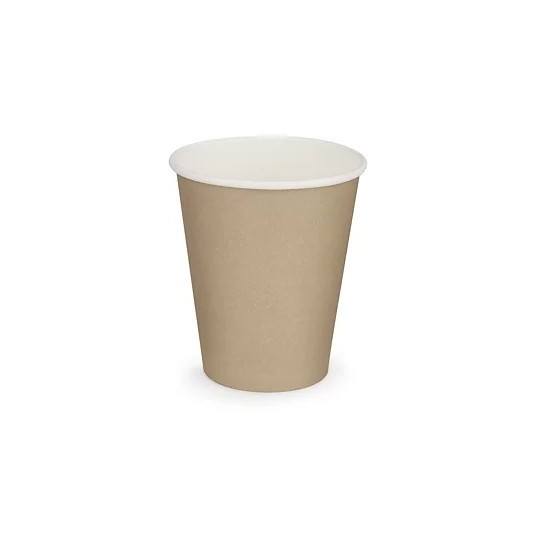 Gobelets kraft 18 cl – 100 pièces – Service chaud ou froid | H.T.S - Halal Traders & Services