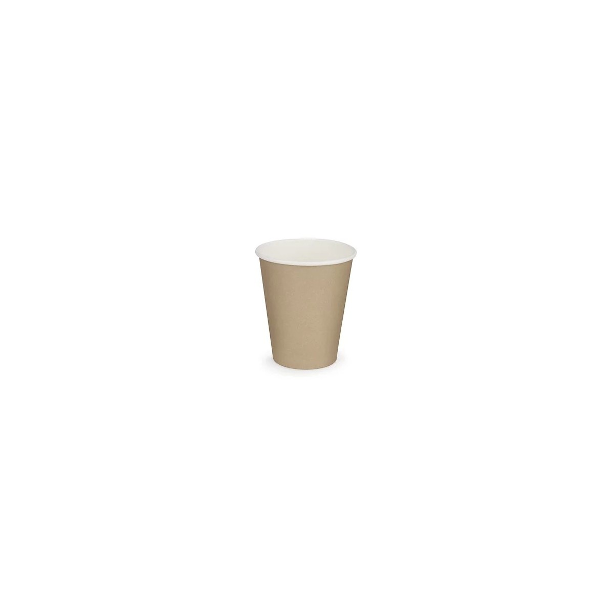 Gobelets kraft 18 cl – 100 pièces – Service chaud ou froid | H.T.S - Halal Traders & Services