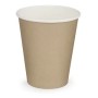 Gobelets kraft 18 cl – 100 pièces – Service chaud ou froid | H.T.S - Halal Traders & Services