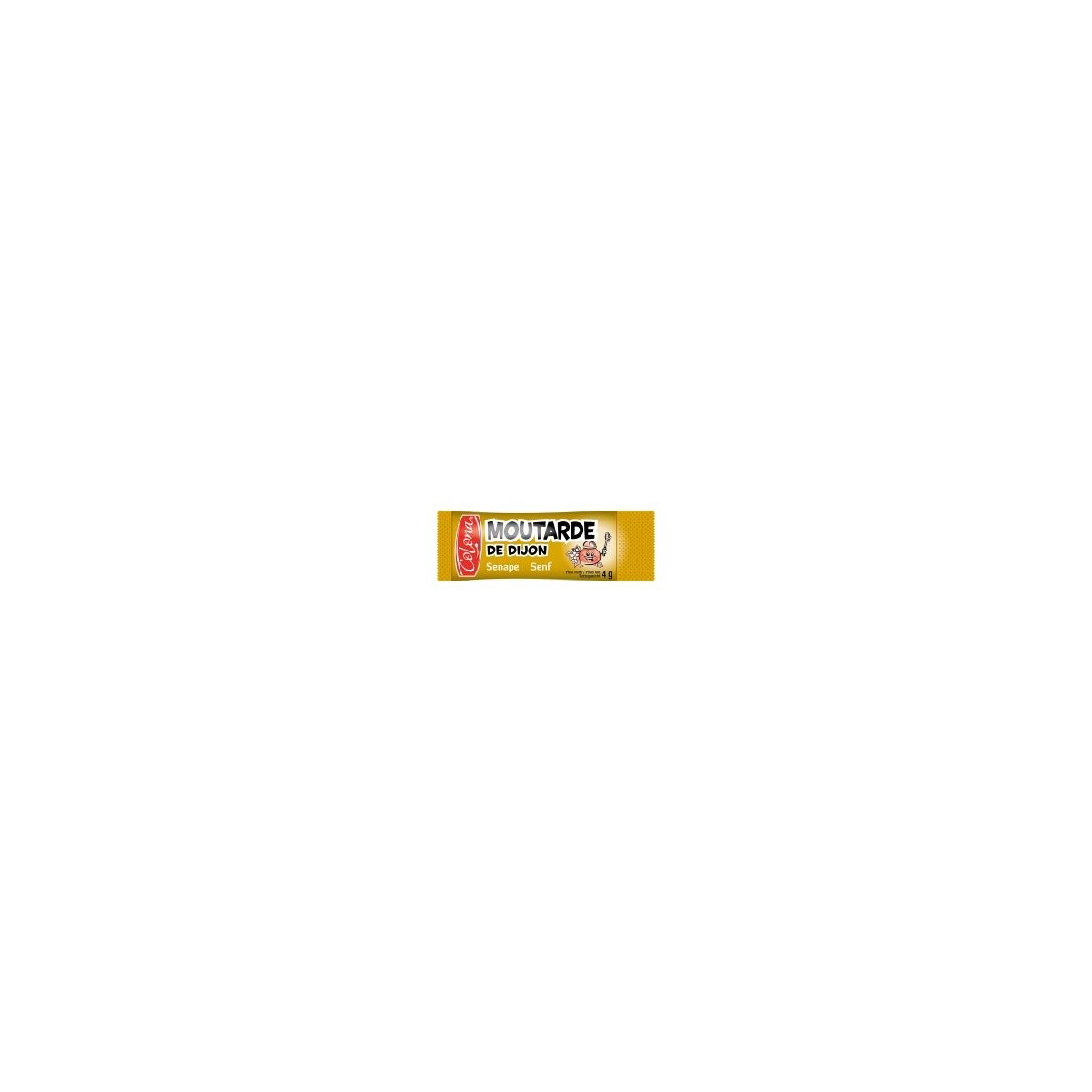 Colona Sauce Moutarde 4g – Lot de 1000 sachets professionnels | H.T.S Halal Traders & Services