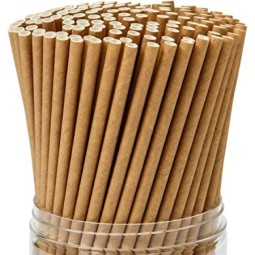 Pailles en carton 6 mm x 210 mm – Lot de 3 500 | H.T.S Halal Traders & Services