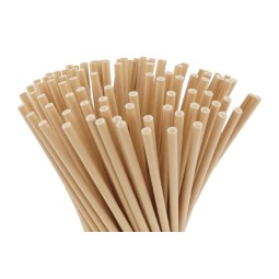 Pailles en carton 6 mm x 210 mm – Lot de 3 500 | H.T.S Halal Traders & Services