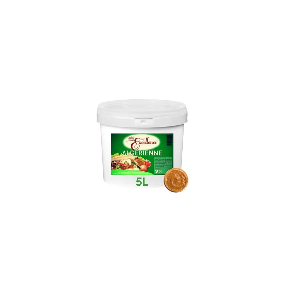 Excellence Sauce Algérienne 5L – Sauce de qualité professionnelle | H.T.S. Halal Traders & Services