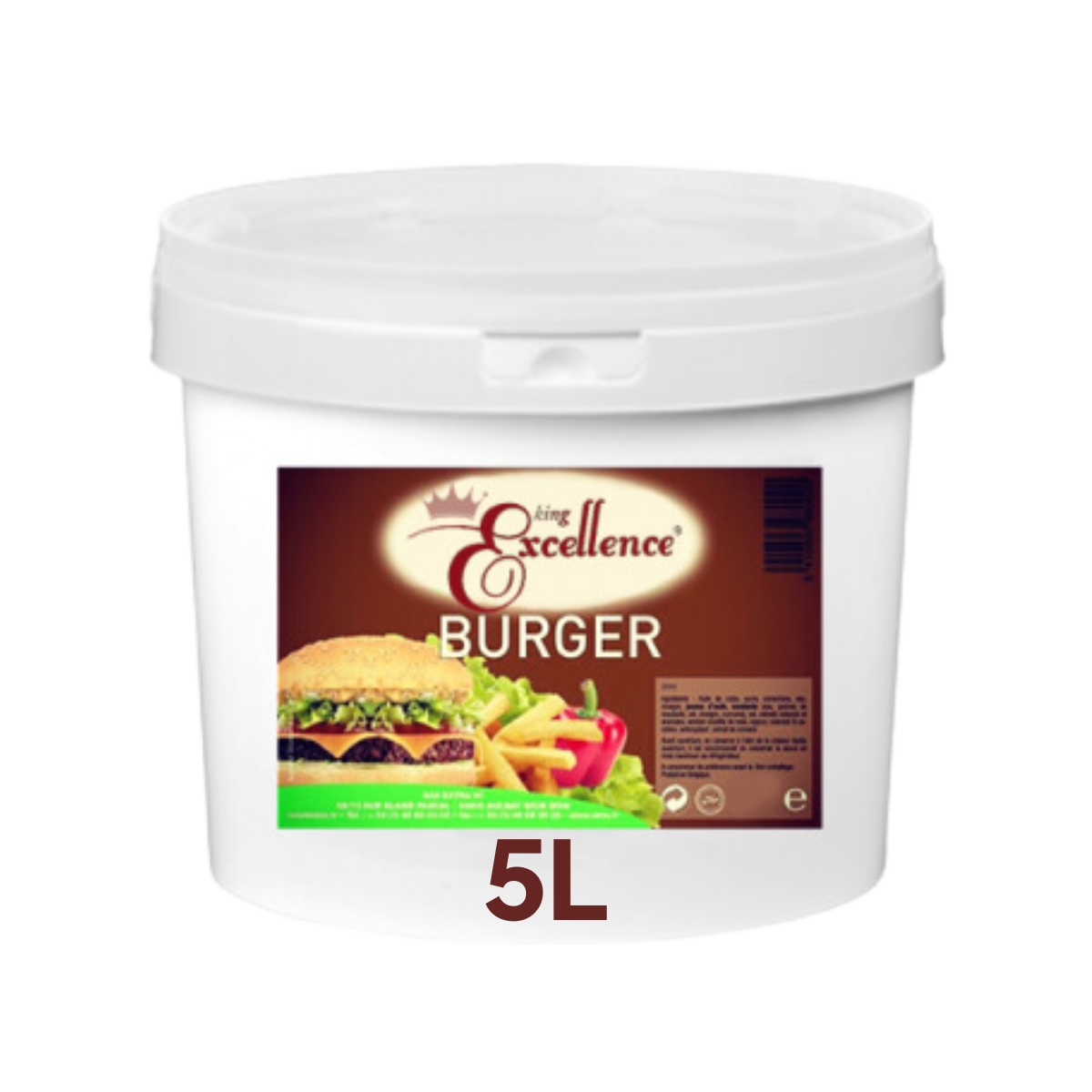 Excellence Sauce Burger 5L – Sauce professionnelle | H.T.S. Halal Traders & Services