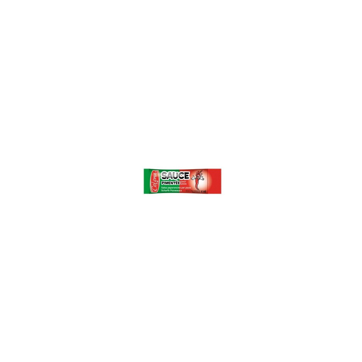 Colona Huile Pimentée Pizza 3ml – Lot de 500 sachets professionnels | H.T.S Halal Traders & Services