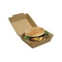 Boîte Kraft Burger Taille L – Lot de 500| Emballage Écologique | H.T.S. Halal Traders & Services