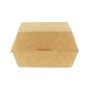 Boîte Kraft Burger Taille L – Lot de 500| Emballage Écologique | H.T.S. Halal Traders & Services