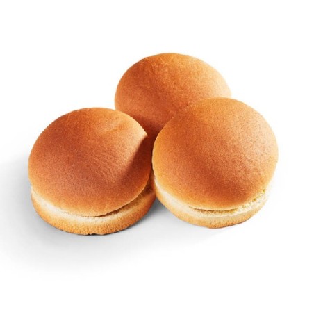 Pain burger sans sésame 1002 - Pack de 48 – Surgelé pour professionnels | H.T.S. Halal Traders & Services