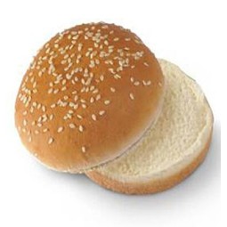Pain burger sésame 12 cm, AR5 / 1005 - Pack de 24 – Buns gourmands pour pros | H.T.S. Halal Traders & Services