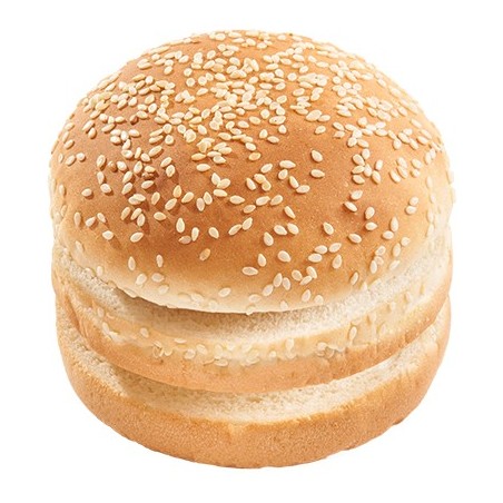 Pain hamburger 1008 - Pack de 48 – Buns moelleux surgelés | H.T.S. Halal Traders & Services