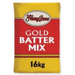GOLD Batter Mix 16kg – Mélange à panure professionnel pour fritures croustillantes | Halal Traders & Services