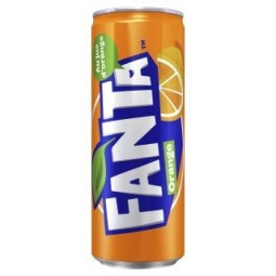 Fanta Orange 33cl - Pack de 24 – Canettes de soda fruité | H.T.S. Halal Traders et Services