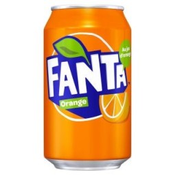 Fanta Orange 33cl - Pack de 24 – Canettes de soda fruité | H.T.S. Halal Traders et Services