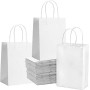 Sac kraft blanc 15x15 cm – Format 6/6 – Pour petite vente à emporter | H.T.S. Halal Traders & Services