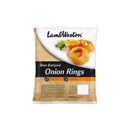 Lambweston Onion Rings - Pack de 1kg – Croustillants et savoureux pour pros | H.T.S. Halal Traders & Services
