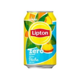 Lipton Ice Tea Pêche Zero 33cl Pack de 24 – Thé Glacé Sans Sucres pour Pros | H.T.S. Halal Traders & Services
