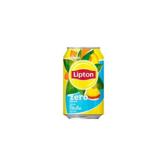 Lipton Ice Tea Pêche Zero 33cl Pack de 24 – Thé Glacé Sans Sucres pour Pros | H.T.S. Halal Traders & Services