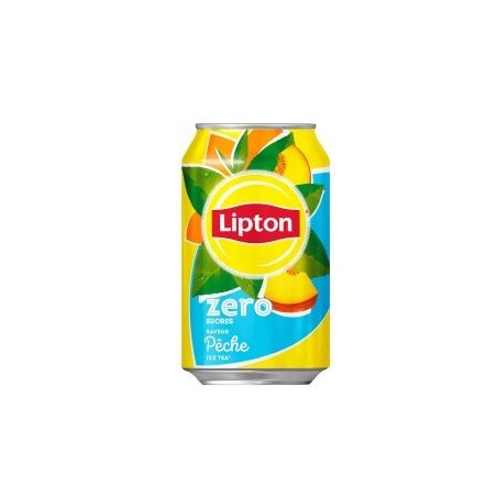 Lipton Ice Tea Pêche Zero 33cl Pack de 24 – Thé Glacé Sans Sucres pour Pros | H.T.S. Halal Traders & Services