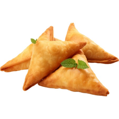Chicken samossa - Pack de 50– Délices de poulet épicés à partager | H.T.S. Halal Traders & Services