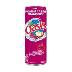 Oasis Pomme Cassis 33cl - Pack de 24 – Boisson fruitée sans bulles | H.T.S. Halal Traders & Services