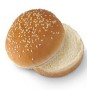 Pain burger 56gr Small  - Pack de 48 – Bun moelleux pour mini burgers | H.T.S. Halal Traders & Services