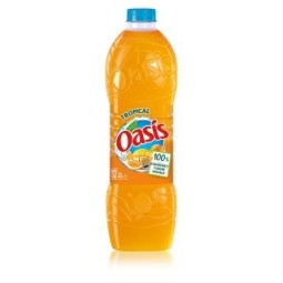 Oasis Tropical 2L - Pack de 6 – Boisson fruitée grand format | H.T.S. Halal Traders & Services