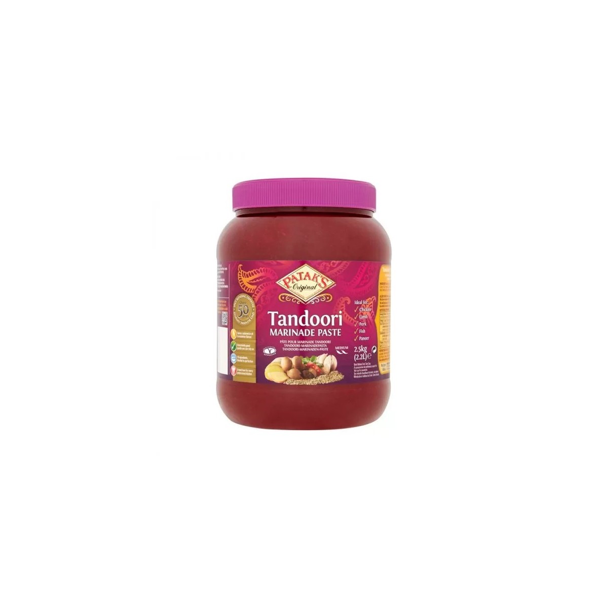 Tandoori paste 1kg – Pour des plats indiens savoureux et épicés | H.T.S. Halal Traders & Services
