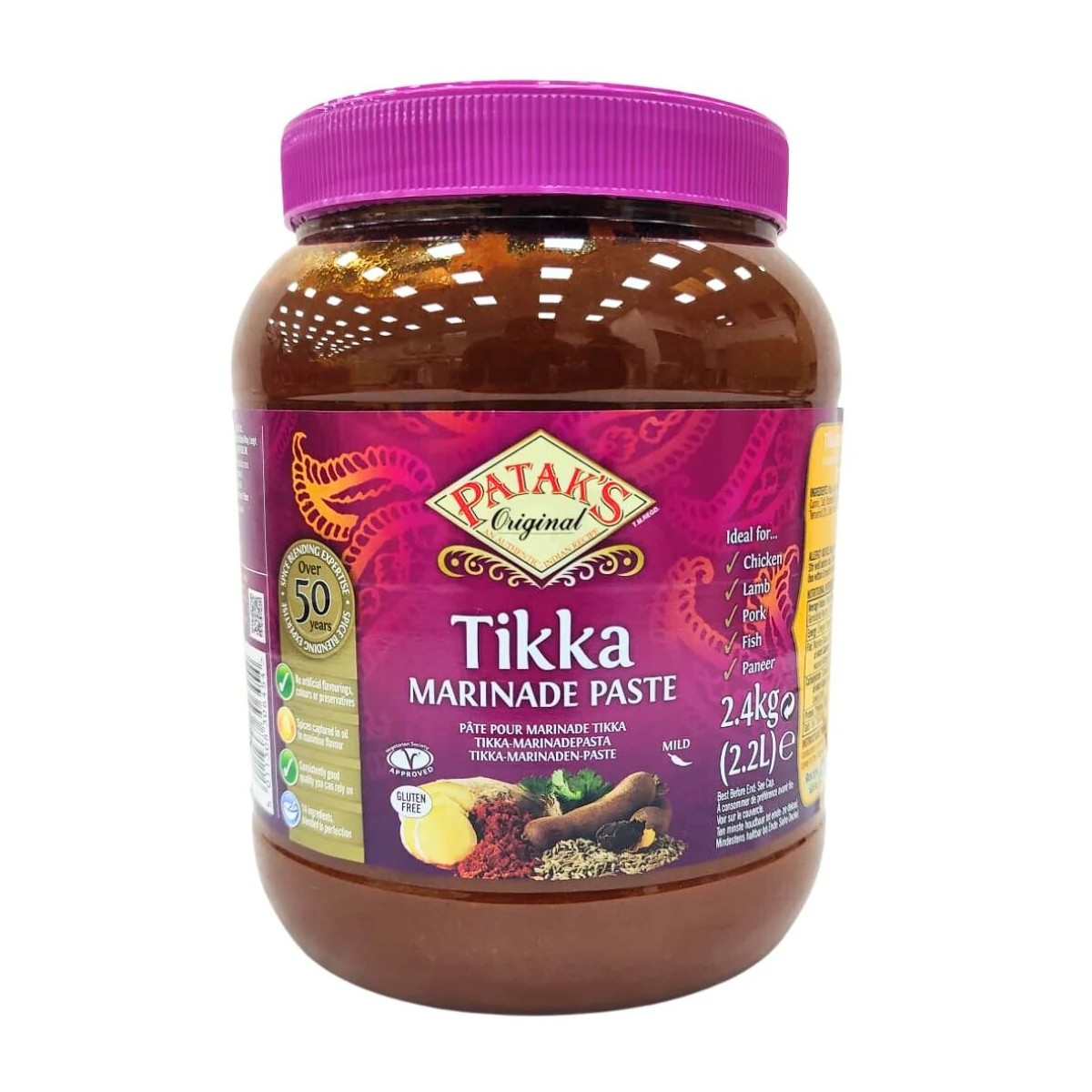 Tikka paste 1kg – Pâte d’épices pour recettes indiennes | H.T.S. Halal Traders & Services