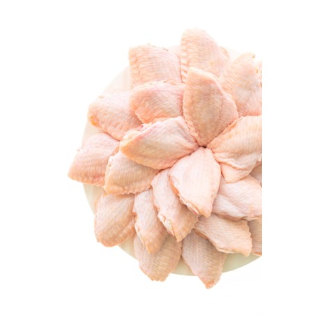Ailes de Poulet Halal Mix 2PH Coupées – Carton 10kg | Origine Belgique | H.T.S. Halal Traders & Services