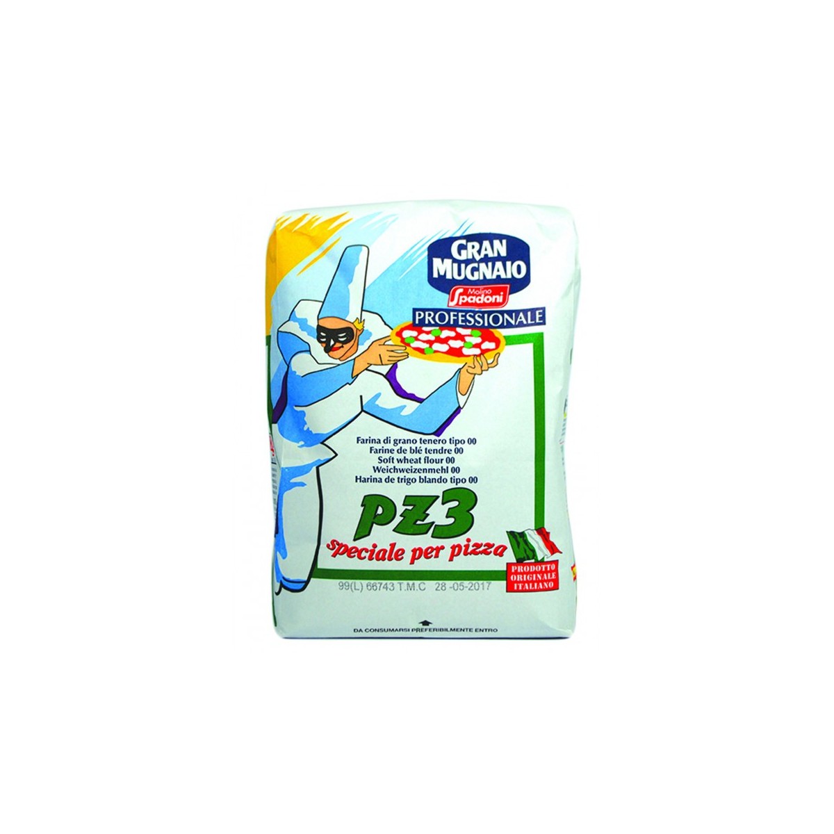 Farine PZ3 5kg – Idéale pour pizzas et pâtes professionnelles | Halal Traders & Services