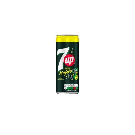 7UP Mojito 33cl - Pack de 24 , Idéale pour les Pro. | H.T.S. Halal Traders & Services