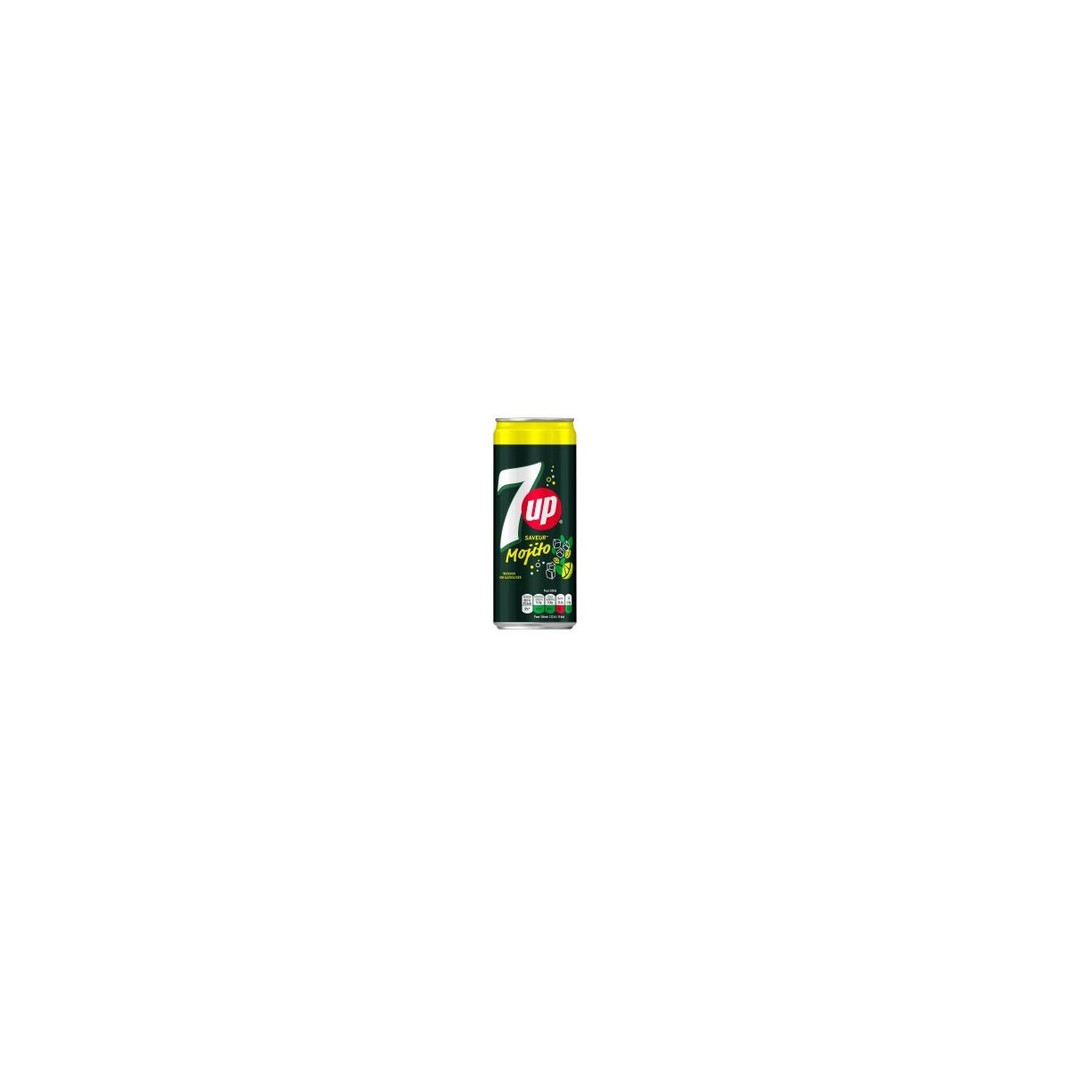 7UP Mojito 33cl - Pack de 24 , Idéale pour les Pro. | H.T.S. Halal Traders & Services