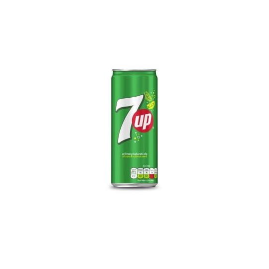 7UP Regular 33cl x 24 – Soda citron-lime classique | H.T.S. Halal Traders & Services