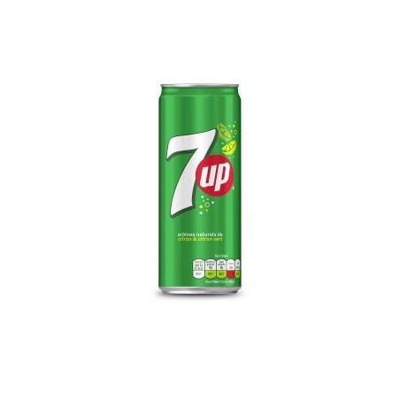 7UP Regular 33cl x 24 – Soda citron-lime classique | H.T.S. Halal Traders & Services