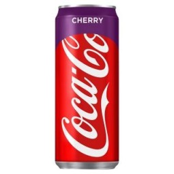Coca-Cola Cherry 33cl, Pack de 24 – Saveur cerise exceptionnelle| H.T.S Halal Traders & Services