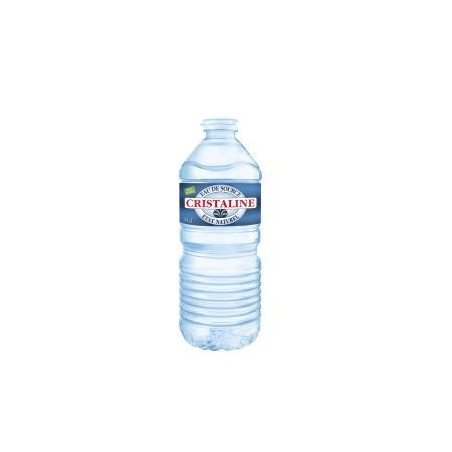 Cristaline 50cl - Pack de 24 – Eau minérale naturelle | H.T.S Halal Traders & Services
