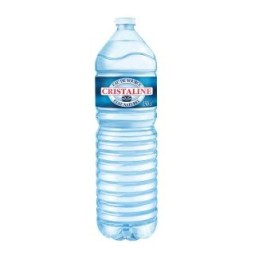 Cristaline 1.5L - Pack de 6 – Eau minérale en grand format | H.T.S. Halal Traders & Services