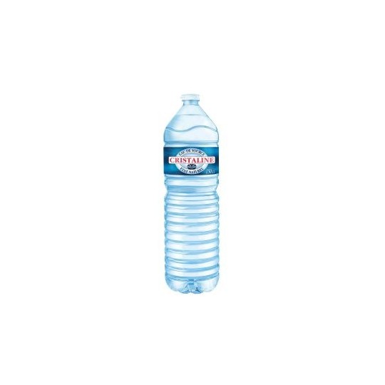 Cristaline 1.5L - Pack de 6 – Eau minérale en grand format | H.T.S. Halal Traders & Services