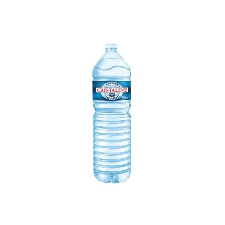 Cristaline 1.5L - Pack de 6 – Eau minérale en grand format | H.T.S. Halal Traders & Services