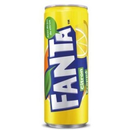 Fanta Citron 33cl - Pack de 24 – Boisson gazeuse au citron | H.T.S. Halal Traders & Services