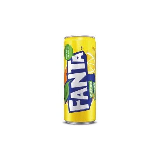 Fanta Citron 33cl - Pack de 24 – Boisson gazeuse au citron | H.T.S. Halal Traders & Services