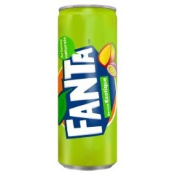 Fanta Exotic 33cl - Pack de 24 – Soda aux fruits exotiques | H.T.S. Halal Traders & Services