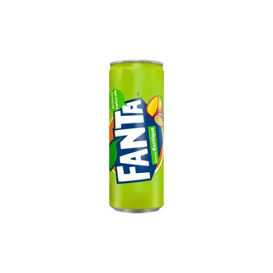 Fanta Exotic 33cl - Pack de 24 – Soda aux fruits exotiques | H.T.S. Halal Traders & Services